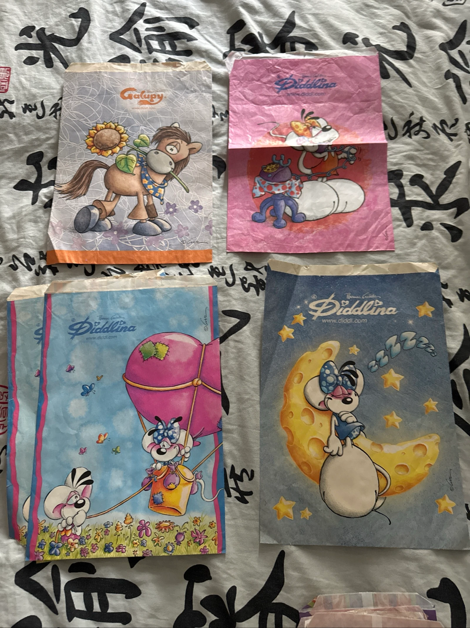 4 zakjes 